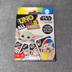 Mattel Star Wars Mandalorian UNO All Wild Card Game